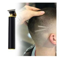 Cool Mango Professzionális hordozható borotva, szakáll- és hajnyíró, különböző tartozékokkal, multifunkciós trimmer, hordozható borotva és trimmelő eszköz - Tblade, fekete
