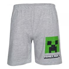 Mojang Minecraft gyerek rövid pizsama piros szürke 5-6 év (116 cm)