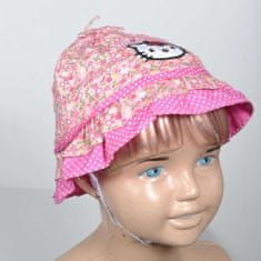 HELLO KITTY gyerek nyári kalap pink 1-2 év