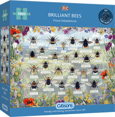 Gibsons Puzzle Briliáns méhek 1000 darabos puzzle