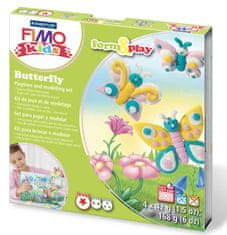 FIMO szett gyerekeknek Form & Play - Pillangók