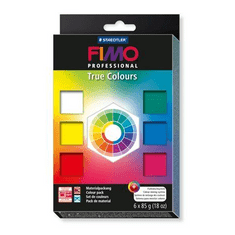 FIMO "Professional True Colours" gyurma készlet 6x85g égethető 6 különböző szín (8032 01) (8003 01)