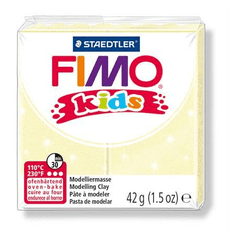 FIMO "Kids" gyurma 42g égethető gyöngyház sárga (8030 106) (8030 106)
