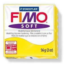 FIMO "Soft" gyurma 56g égethető citromsárga (8020-10) (8020-10)