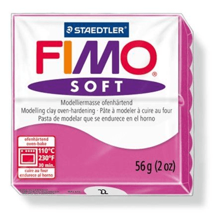 FIMO "Soft" gyurma 56g égethető málna (8020-22) (8020-22)