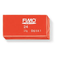 FIMO "Soft" gyurma 56g égethető indián piros (8020-24) (8020-24)