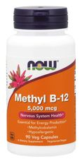 NOW Foods Methyl B12 5000 mcg, 90 Növényi kapszula
