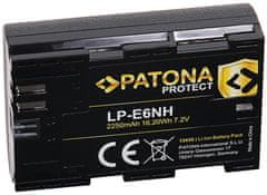 PATONA fotó akkumulátor Canon LP-E6NH 2400mAh Li-Ion Protect EOS R5/R6 fényképezőgéphez