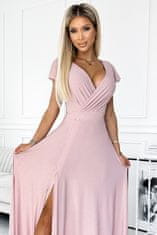Numoco Női estélyi ruha Crystal piszkos rózsaszín XXL