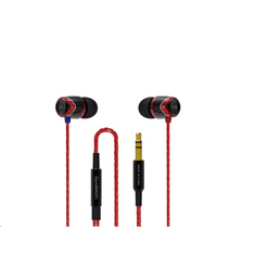 SoundMAGIC E10 fülhallgató fekete-piros (SM-E10-01) (SM-E10-01)