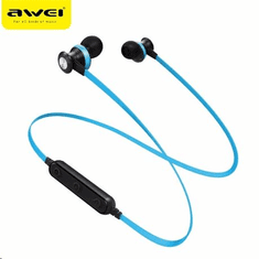 Awei MG-AWEB980BL-04 Bluetooth mikrofonos fülhallgató fekete-kék (MG-AWEB980BL-04)