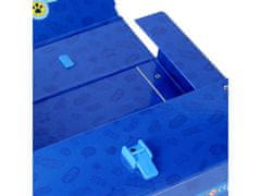 sarcia.eu Paw Patrol Chase Marshall Rubble Kék irattáska fogantyúval, A4 méretben, 32x24x9 cm