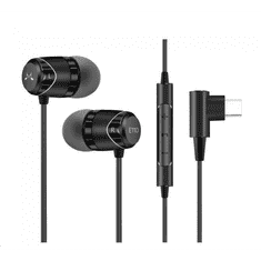 SoundMAGIC E11D USB Type-C csatlakozós mikrofonos fülhallgató fekete (SM-E11D-06) (SM-E11D-06)