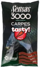 Sensas takarmánykeverék 3000 Carp Tasty Spicy 1kg