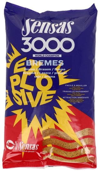 Sensas Etetőanyag 3000 Explosive Bremes 1kg