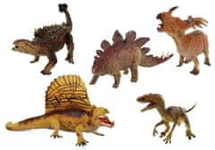 Lean-toys Dinoszauruszok 6 darabos állatos készlet táskában