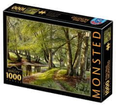 D-Toys Puzzle Nyári nap az erdőben, szarvasokkal a háttérben 1000 db