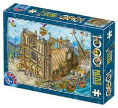 D-Toys Puzzle Notre-Dame székesegyház, Párizs 1000 darab