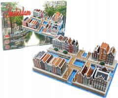 3D puzzle Amszterdam 107 darab
