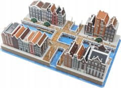 3D puzzle Amszterdam 107 darab