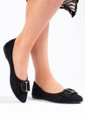Amiatex Női balerina cipő 93692, fekete, 36