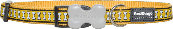 RED DINGO Fényvisszaverő nyakörv sárga