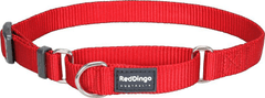RED DINGO Állítható félig visszahúzható nylon nyakörv Vörös dingo piros L Piros
