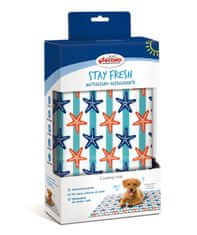 RECORD Hűtőszőnyeg kutyáknak STAY FRESH csillagokkal L 80 x 90 cm
