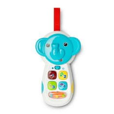TOYZ Gyermek oktató játék elefánt telefon