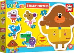 EDUCA Baby puzzle Hey Duggee 5v1 (3-5 darab)