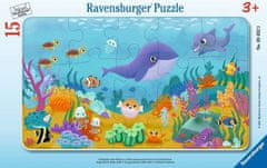 Ravensburger Puzzle Állatok a tenger alatt 15 db