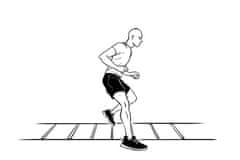 BigBuy Koordinációs tréning létra, edzőlétra 6 méterig - egyensúly, koordináció, mozgékonyság fejlesztéséért (BB-5067)