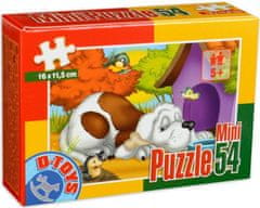 D-Toys Puzzle Dog 54 darab