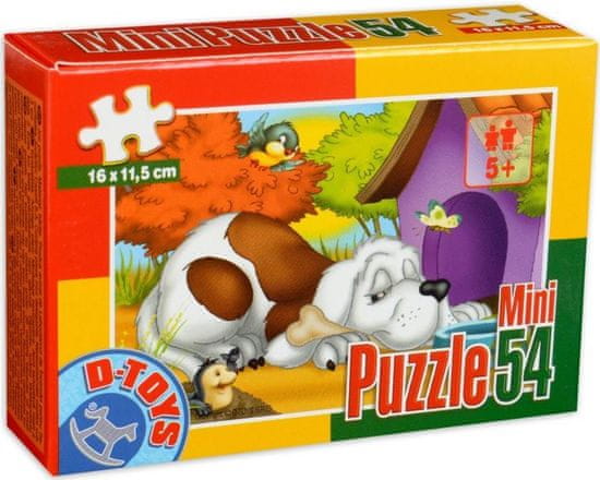 D-Toys Puzzle Dog 54 darab