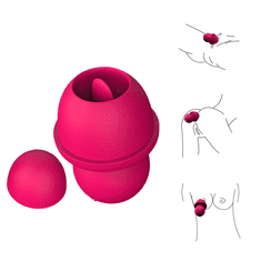 Pink Baroness Gomba - Nyelvelő klitorisz-stimuláló