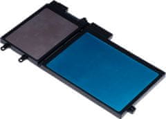 T6 power Akkumulátor Dell Latitude 5500 készülékhez, Li-Poly, 11,4 V, 3680 mAh (42 Wh), fekete