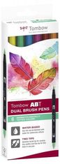 Tombow ABT Dual Pen Brush kétoldalas ecsetmarker készlet - Bőrgyógyászati 6 db