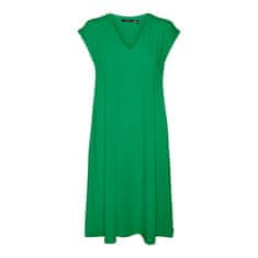 Vero Moda Női ruha VMMARIJUNE Relaxed Fit 10281918 Bright Green (Méret S)