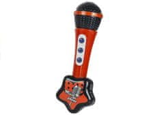 Lean-toys Elektromos gitár mikrofon húrok piros