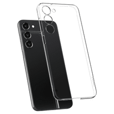 Spigen Samsung Galaxy S23 SM-S911, Műanyag hátlap védőtok, Airskin, ultravékony, átlátszó (129315)