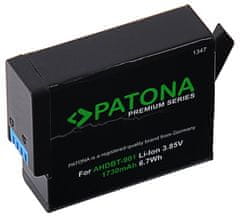 PATONA akkumulátor GoPro Hero 9/Hero 10/Hero 11/Hero 12/ 1730mAh Li-Ion Prémium akkumulátorokhoz