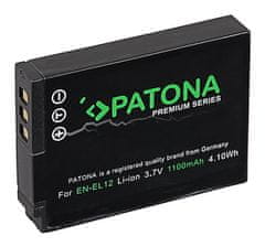 PATONA akkumulátor a Nikon EN-EL12 1100mAh Li-Ion Premium készülékhez