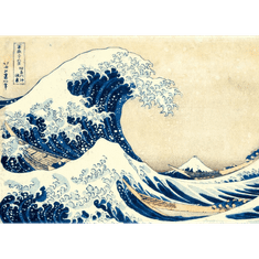 Clementoni Museum Collection: Kacusika Hokuszai - A nagy hullám Kanagavánál 1000db-os puzzle (39378) (c39378)