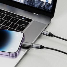 Tech-protect Ultraboost adapter Lightning / USB-C OTG, fekete