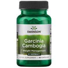 Swanson Garcinia Cambogia 5:1 kivonat, 80 mg, 60 kapszula