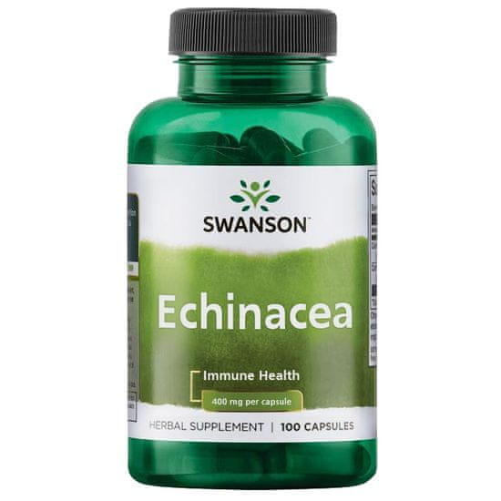 Swanson Echinacea, 400 mg, 100 kapszula