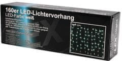 Linder Exclusiv Karácsonyi fényeső 160 LED Hideg fehér