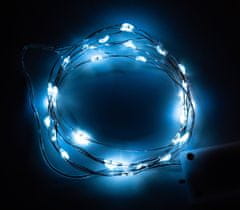 Linder Exclusiv karácsonyi világítás ,akkumulátoros lánc 20 LED hideg fehér