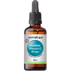VIRIDIAN nutrition Viridikid C-vitamin cseppek (C-vitamin cseppekben gyermekeknek) Bio, 50 ml