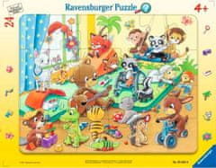 Ravensburger Puzzle Animal Óvoda 24 db